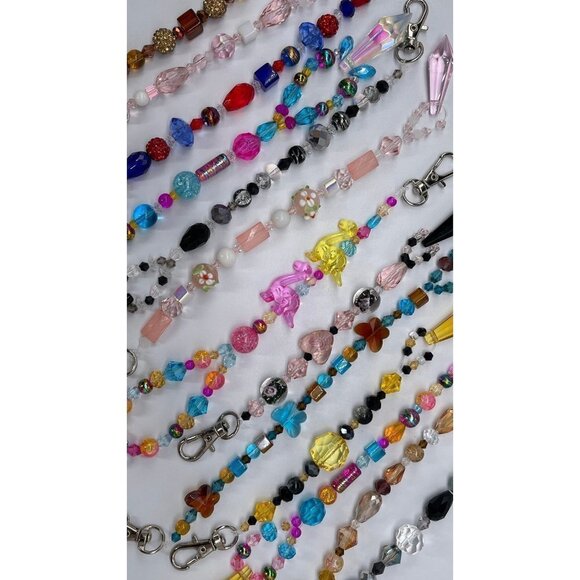 Beaded Purse Charm Suncatcher Black Yellow Crystal Prism Handbag Ornament - Picture 9 of 10